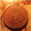 Image 2 : 1842 Province of Canada Bank of Montreal Penny Token.