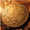 Image 1 : 1888 Canada Quarter. VG.