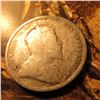 Image 2 : 1905 Canada Quarter. VG.