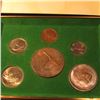 Image 1 : 1867-1967 Canada Confederation Commemorative Silver Set. Nice, original toning. (6 pcs.).