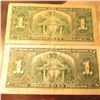 Image 2 : January 2, 1937 "Bank of Canada" One Dollar Banknote. VG.