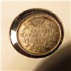Image 1 : 1920 Canada Five Cent Silver. EF. Catalog Value $15.00.