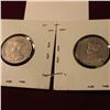 Image 2 : 1922 & 23 Canada Nickels. Fine. Catalog Value $16.00.