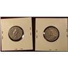Image 2 : 1930 & 31 Canada Nickels. F-VF. Catalog Value $18.00.