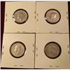 Image 2 : 1937 VF, 38 F, 39 EF, & 40 EF Canada Nickels. Catalog Value $45.00.