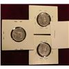 Image 2 : 1947 , 47 Maple Leaf, & 49 Canada Nickels. Both EF-AU. Catalog Value $20.00.