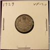 Image 1 : 1929 Canada Silver Dime. VF. Catalog value $15.00.