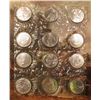 Image 1 : 1867-1992 Twelve Provinces Canada Quarter Set in original cellophane. Gem BU.