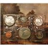 Image 2 : 1965 Canada Proof-like Silver Set in original cellophane. (6 pcs.).
