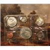 Image 2 : 1965 Canada Proof-like Silver Set in original cellophane. (6 pcs.).