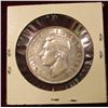 Image 2 : 1949 Narrow date Canada Silver Half Dollar. Unc. Catalog value $60.00.