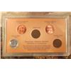 Image 2 : Pennies of the 20th Century 5-piece Set. Includes a 1907 Indian Cent.
