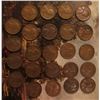 Image 1 : (24) Different Wheat Cents from 1910-1939.