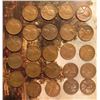 Image 2 : (24) Different Wheat Cents from 1910-1939.