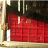 Image 2 : Aluminum Dealer's Show Case with inserts.  No key, but unlocked. Used. Shipping fees on this will ru