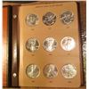 Image 1 : 1986-2010 Complete Set of American Eagle .999 fine Silver Dollar One Ounce Coins in a World Coin Lib