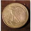 Image 2 : 1934 D Walking Liberty Half Dollar. Almost Uncirculated. Red Book value $85.00.