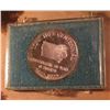 Image 2 : 1872-1972 Lone Tree, Iowa Silver Proof Medallion. Original mintage is supposed to be 100, this is Se