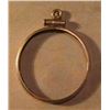 Image 2 : 14K Gold Plain Bezel for U.S. Ten Dollar Gold Eagle. Excellent condition.