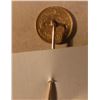 Image 2 : U.S. Type Three One Dollar Gold Piece Stick Pin. EF+.