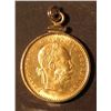 Image 2 : 1915 Austrian Gold Ducats. Contain 0.1106 troy ounces of gold. Mounted in a bezel to be suspended on