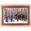 Image 1 : Stephen Lyman Framed Bull Moose Print