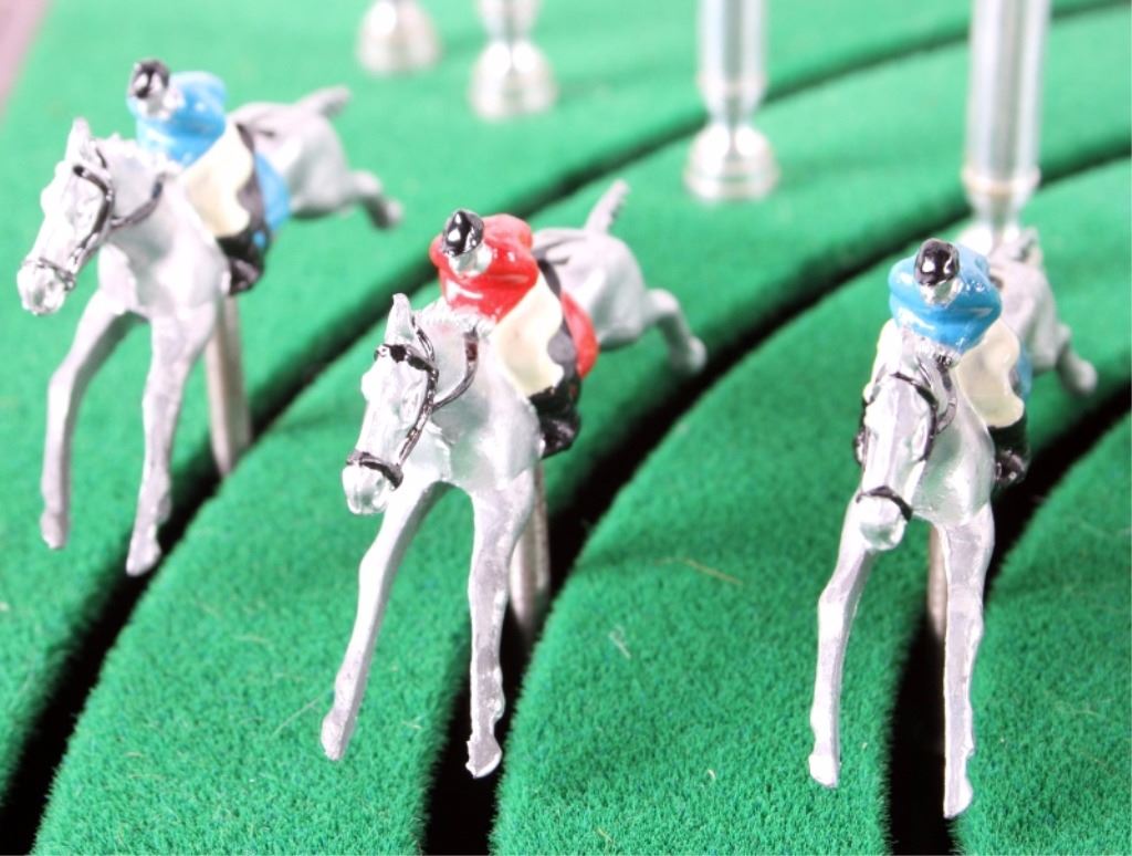 French Mechanical Horse Racing Game
