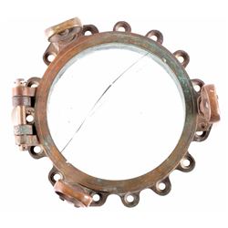 Antique Brass Ships Porthole