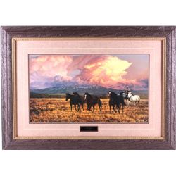 Tim Cox Framed Western Print