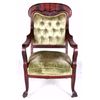 Image 2 : 19th Century Claw Foot Parlor Armed Chair