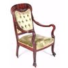 Image 3 : 19th Century Claw Foot Parlor Armed Chair