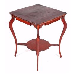 Antique Cherry Occasional Table circa 1910