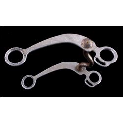 Engraved Aluminum Trammell Horse Bit