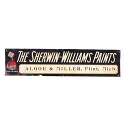 Original Sherwin Williams Paint Sign