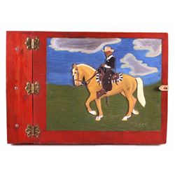 Handmade Folk Art Photo Album Scrapbook