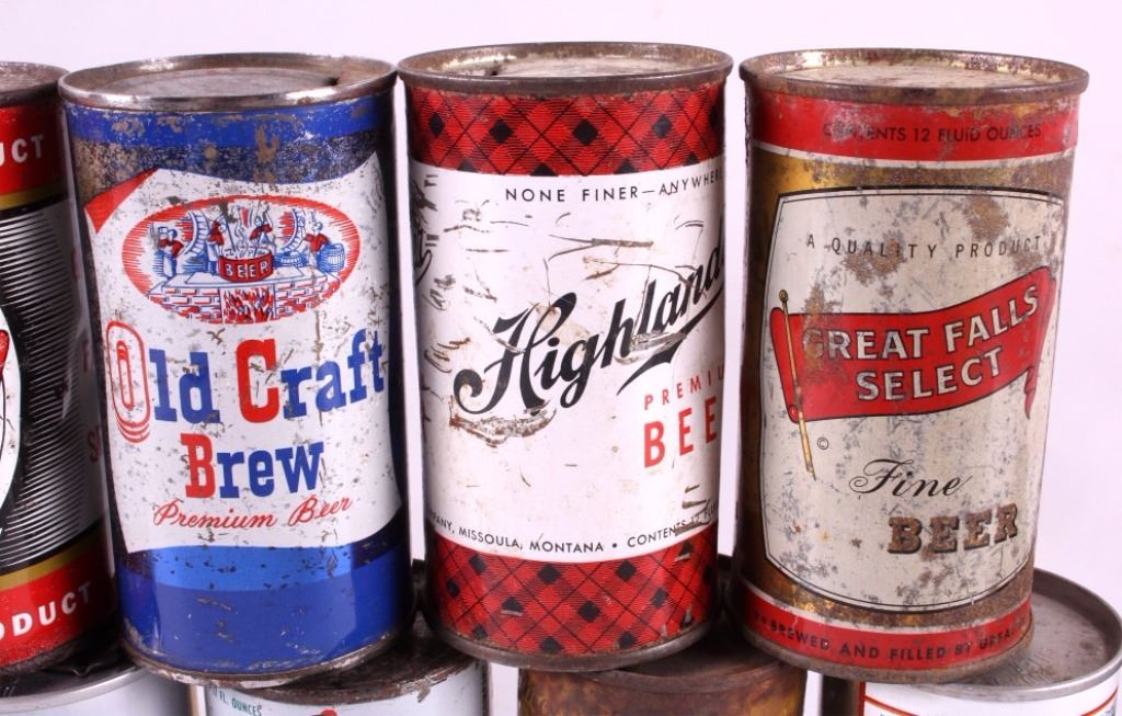 Steel Beer Can Collection