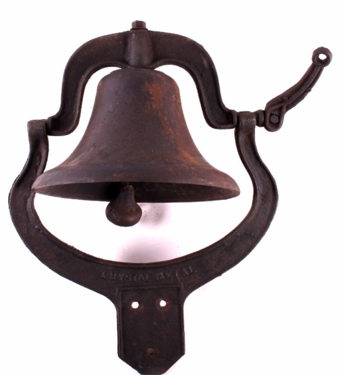 Cast Iron Montana School House Bell