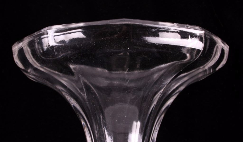 Antique Glass Shelf Risers