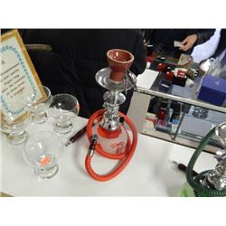 NEW HOOKA PIPE - RED