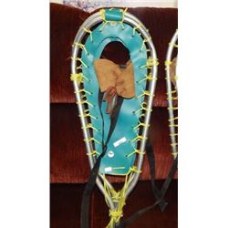 PAIR OF ALUMINUM SNOWSHOES - AS IS - NO WARRANTY NO GUARANTEE