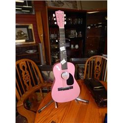 ACOUTIC GUITAR - NEW - PINK -  IN BOX