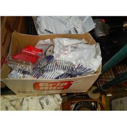 BOX OF NEW HARDWARE
