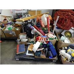 SKID OF ASSORTED HOUSEHOLD AND OTHER