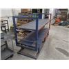 Image 2 : 2 Shelf Steel Frame Work Bench, Top Table Tilts