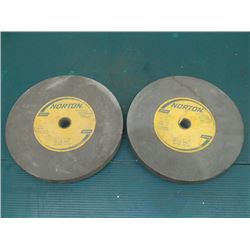 Lot of Norton 10" x 1" x 7/8" Grinding Wheels