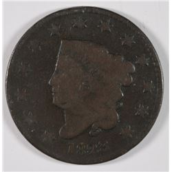1823 LARGE CENT VG/FINE  KEY DATE