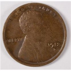 1912-D LINCOLN CENT AU/BU