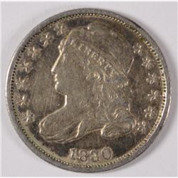 1830 BUST DIME XF NICE ALBUM TONE