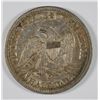 Image 2 : 1855 SEATED HALF DOLLAR AU/BU
