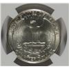 Image 3 : 1938 WASHINGTON QUARTER, NGC MS-66